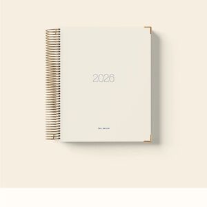 College/School Planner 2026 - Cream and Gold